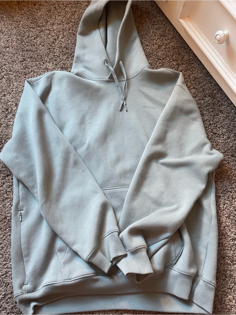 Hollister Sage Green Pullover Hoodie